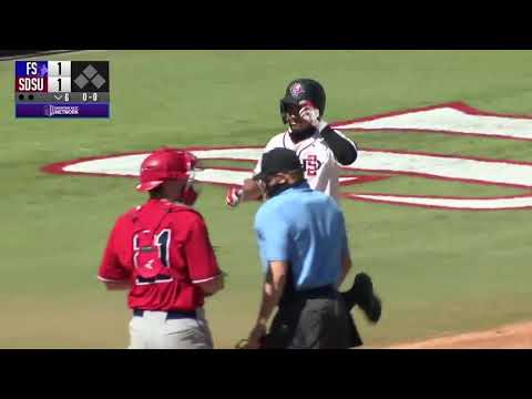 SDSU BASEBALL: FRESNO STATE 3, AZTECS 2 (GAME 1)