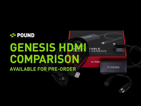 HD Link Cable for the Sega Genesis Comparison Video & Pre-order