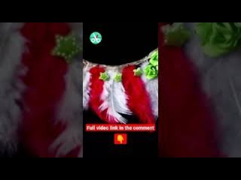 DIY Christmas tree from wool yarn thread shorts diychristmastree