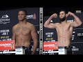 UFC 273 Weigh-Ins: Gilbert Burns, Khazmat Chimaev Both Make Weight - MMA Fighting