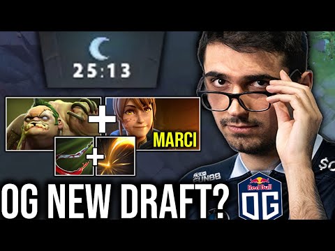 Saksa show OG NEW OP Draft! OMG PUDGE + MARCI = 25Mins GG!!