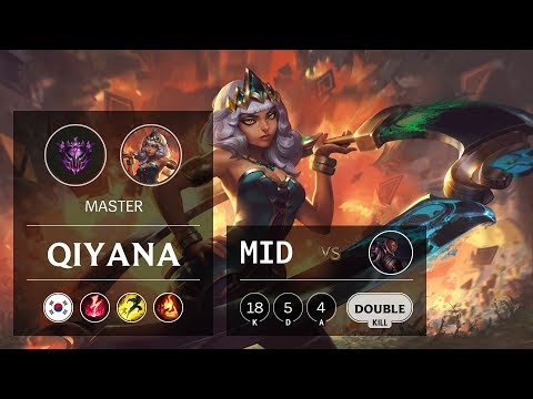 Qiyana Mid vs Lucian - KR Master Patch 9.24