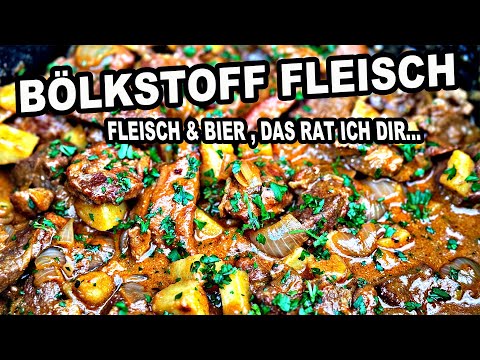 Bölkstoff Fleisch aus dem Dutch Oven | Brauhaus Topf  | The BBQ BEAR