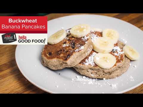 Buckwheat Banana Pancakes