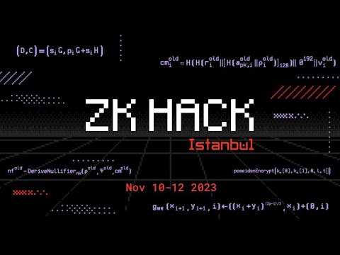 ZK Hack Istanbul: Welcome presentation and Intro to zkDSL with the ZK Hack team