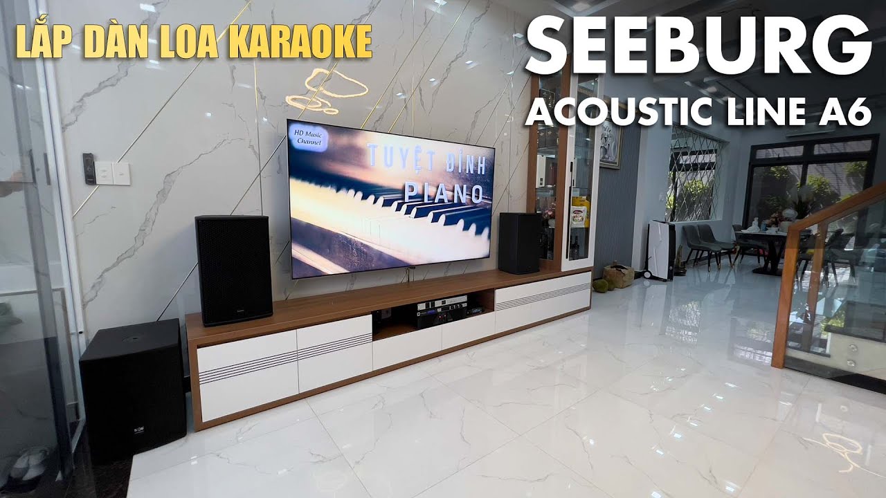 video Loa subwoofer SE-Audiotechnik S-112i chính hãng 0