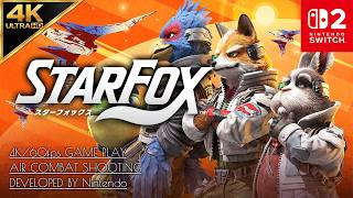 【4K】「スターフォックス」体験版：ニンテンドースイッチ2【Nintendo Switch 2 Star Fox】