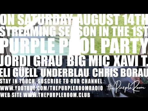 Purple Pool Party - August 14th 2021