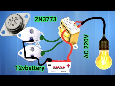 how to make inverter 500w using 2n3773 transistor inverter circuit diagram