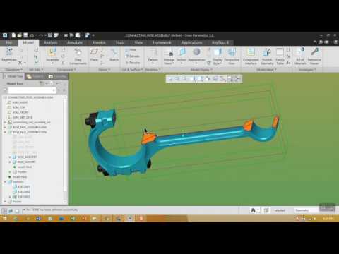 creo cross section explained all option