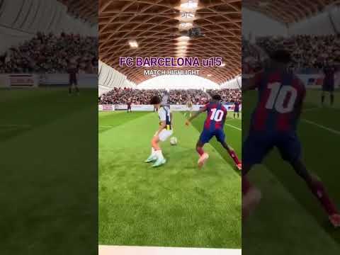 FC Barcelona u15: match highlight #soccer #football #academy #fcbarcelona
