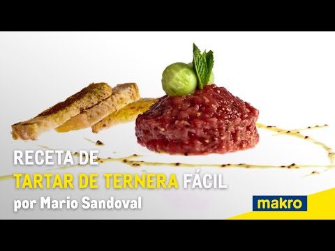 Receta de tartar de ternera fácil por Mario Sandoval