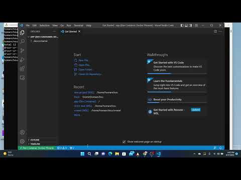 Easiest way to setup a new Phoenix Elixir dev container
