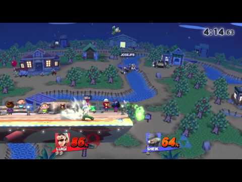 GX:  SSB4 Wii U Tournament 4/3/15 (Losers) - LordMix vs JoseJFB