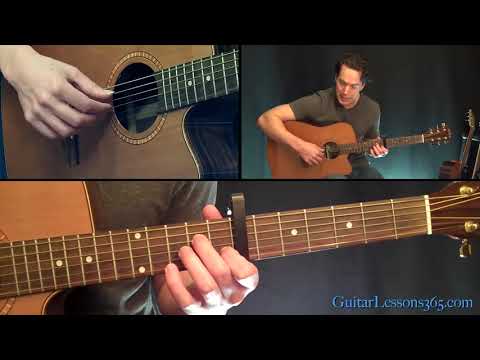 Let Her Go Guitar Lesson Pt 1   Passenger   Intro & Intro Chorus