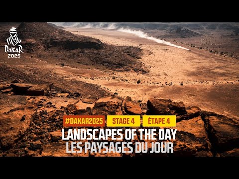 The best landscapes of Stage 4 - #Dakar2025