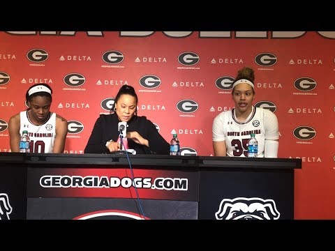 POSTGAME: Bianca Jackson, Alexis Jennings on Georgia — 2/15/18
