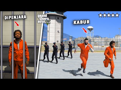 Samsul DIPENJARA !! Aku dan Samsul KABUR dari PENJARA PALING KETAT di GTA 5