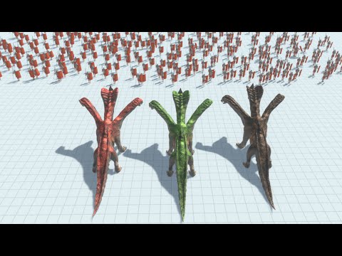 3x HYDRA vs ARMIES - Animal Revolt Battle Simulator