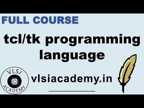 TCL Lecture1 : printing and setting variables | tcl tutorial | 3 minutes