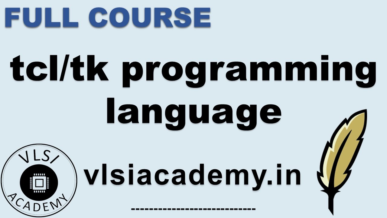 TCL Lecture1 : printing and setting variables | tcl tutorial | 3 minutes