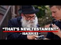 JEWS Are SEEING JESUS In The Old Testament Street Interview