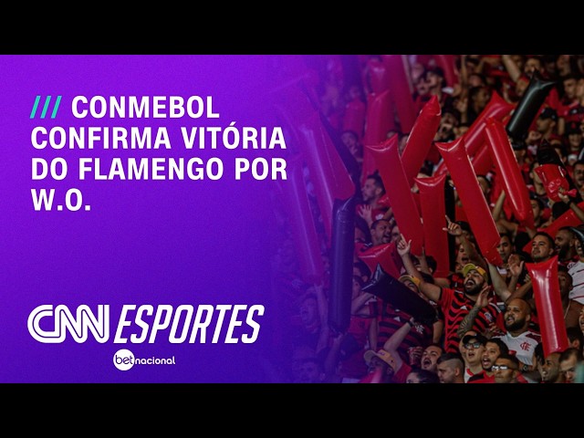 Conmebol confirma vitória do Flamengo por W.O | CNN PRIME TIME