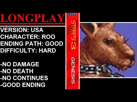 Streets of Rage 3 [USA] (Sega Genesis) - (Longplay - Roo | Hard Difficulty | Good Ending Path)