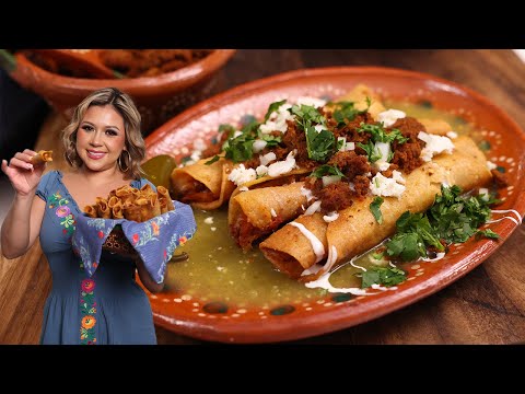 Easy Taquitos Dorados de Frijoles con Chorizo Recipe Anyone Can Try!