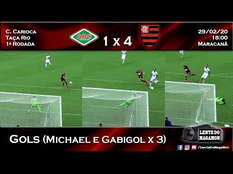 29/02/20 - TR20 - Cabofriense 1 x 4 Flamengo - Gols Michael e Gabigol x3(Gravado no Estádio)