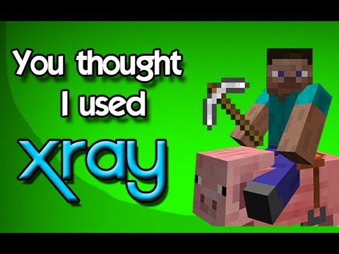 ♪ "You Thought I Used XRAY" A Minecraft Song Parody of Katy Perry's "The One That Got Away" ♪