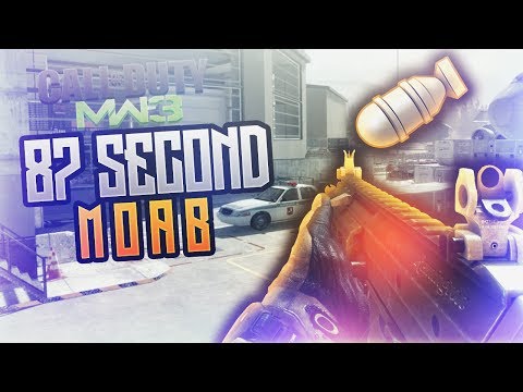Fast Solo 87 Second MOAB On Terminal! Call Of Duty Modern Warfare 3 Multiplayer Gameplay!