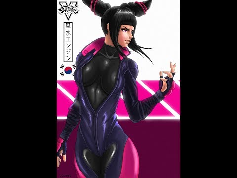 This is Juri Han ハン Saate, dokkara tsubushite hoshii? - Juri combos & mixups