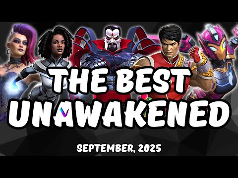 The Best Champions to Rank Unawakened - September 2025 Update - MCoC