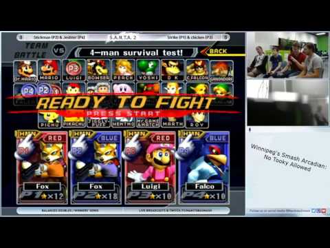 S.A.N.T.A. 2 chicken & Strike vs. Jeshter & Stickman - Balanced Doubles Winners' Finals