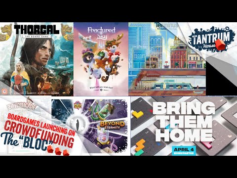 April 2023: Board Games Kickstarter (1st half)