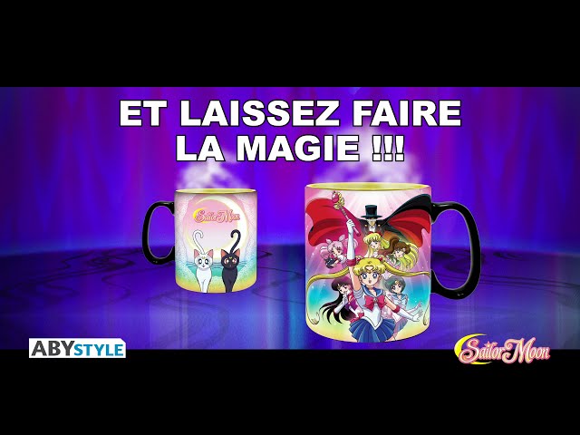 Vídeo relacionado con ABYSTYLE SAILOR MOON Taza Heat Change 460 ml Grupo