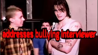 Henry Rollins addresses bullying interviewer