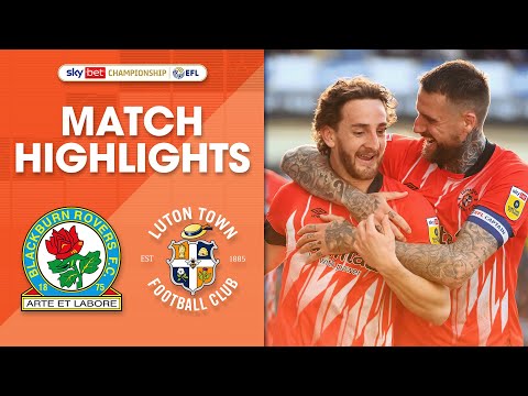 Blackburn Rovers 1-1 Luton Town | Championship Highlights
