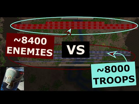 HUGE Battle with OVER 16,000 TOTAL Troops incl. Archers! (Songs of Syx)