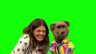 "We're just normal men" green screen