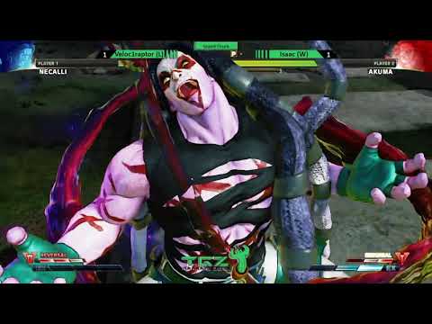 AZ RanBats 8.1 - SFV: AE: Veloc1raptor (Necalli) vs Isaac (Akuma) [Grand Finals]