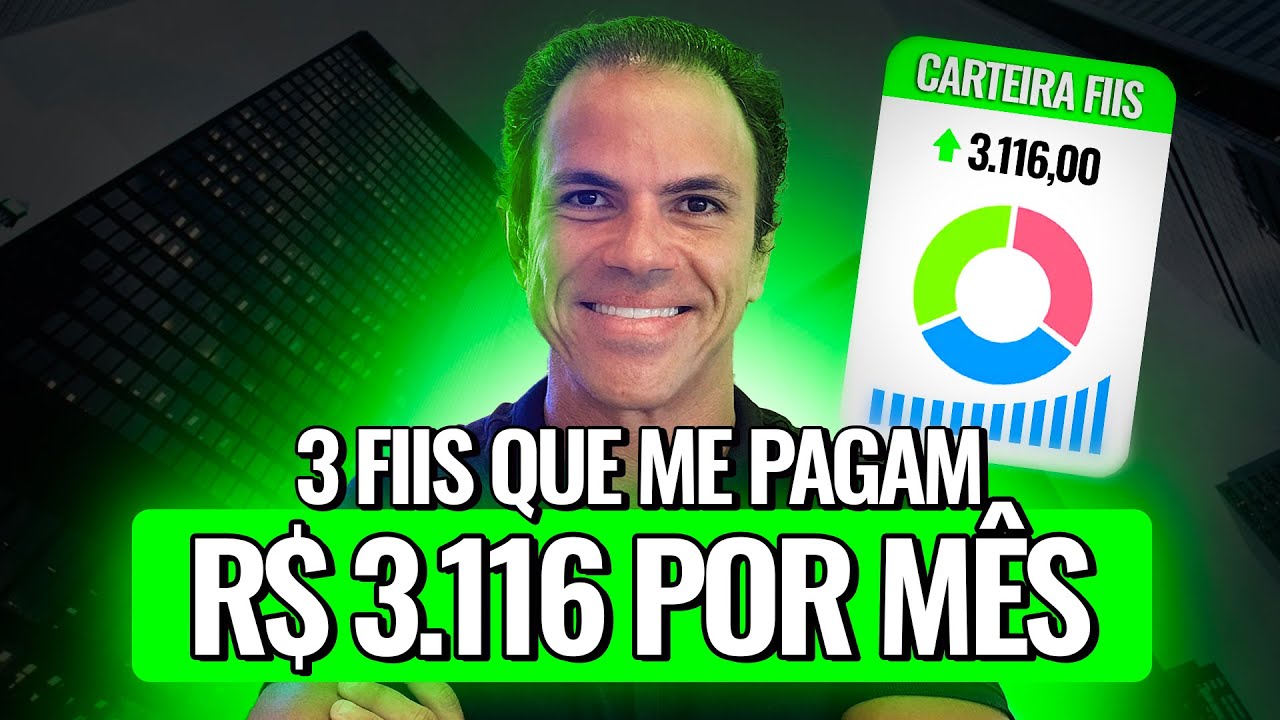 3 Fundos Imobiliários que me dão R$ 3.116 por mês (sem esforço!)