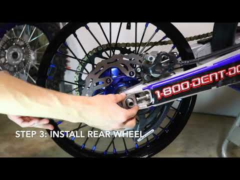 Warp 9 Racing| How-To Install New Wheelset | 2022 Yamaha YZ125