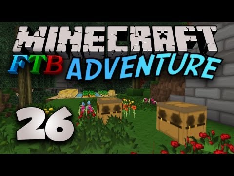 Minecraft FTB [Part 26] - Satiel Potter and the Half-Done Bench