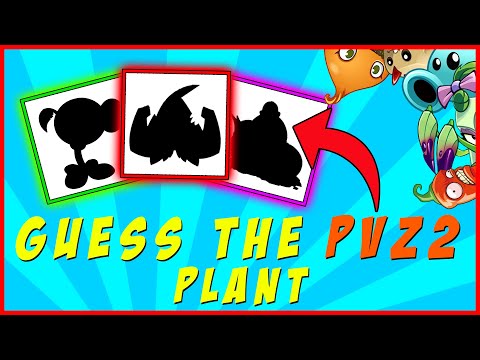 PvZ 2 - Guess The Plant 'HARD' - Can You Guess Them All???