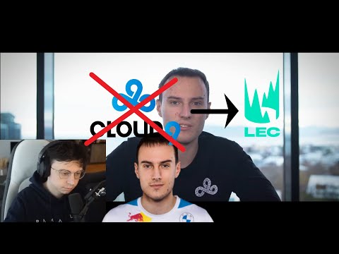 Caedrel reacts to Perkz leaving C9 to join LEC | Tweet and Video |