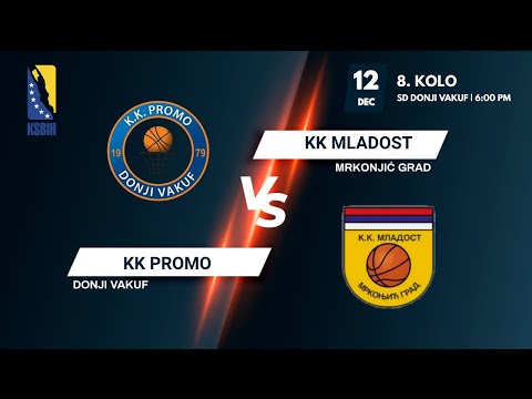 KK Promo vs KK MLadost - 8. kolo - KSBIH - 2021/2022