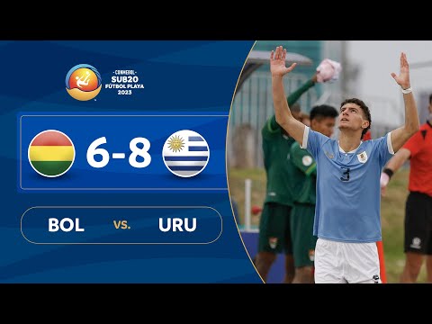 BOLIVIA vs. URUGUAY [6-8] | RESUMEN | CONMEBOL SUB20 FÚTBOL PLAYA 2023