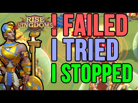 I Rallied with Ramesses , I Can't Burn Crusader Flag Strong Enemy Reinforcement |  Rise of Kingdoms